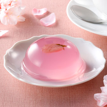 桜咲くゼリー