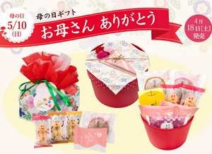 母の日ギフトのご案内