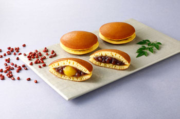 なごみどら焼栗・粒餡